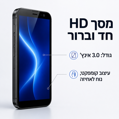 מיני סמארטפון בעיצוב iPhone