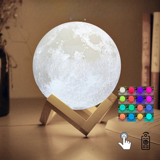 MoonMemory – מנורת ירח בהתאמה אישית