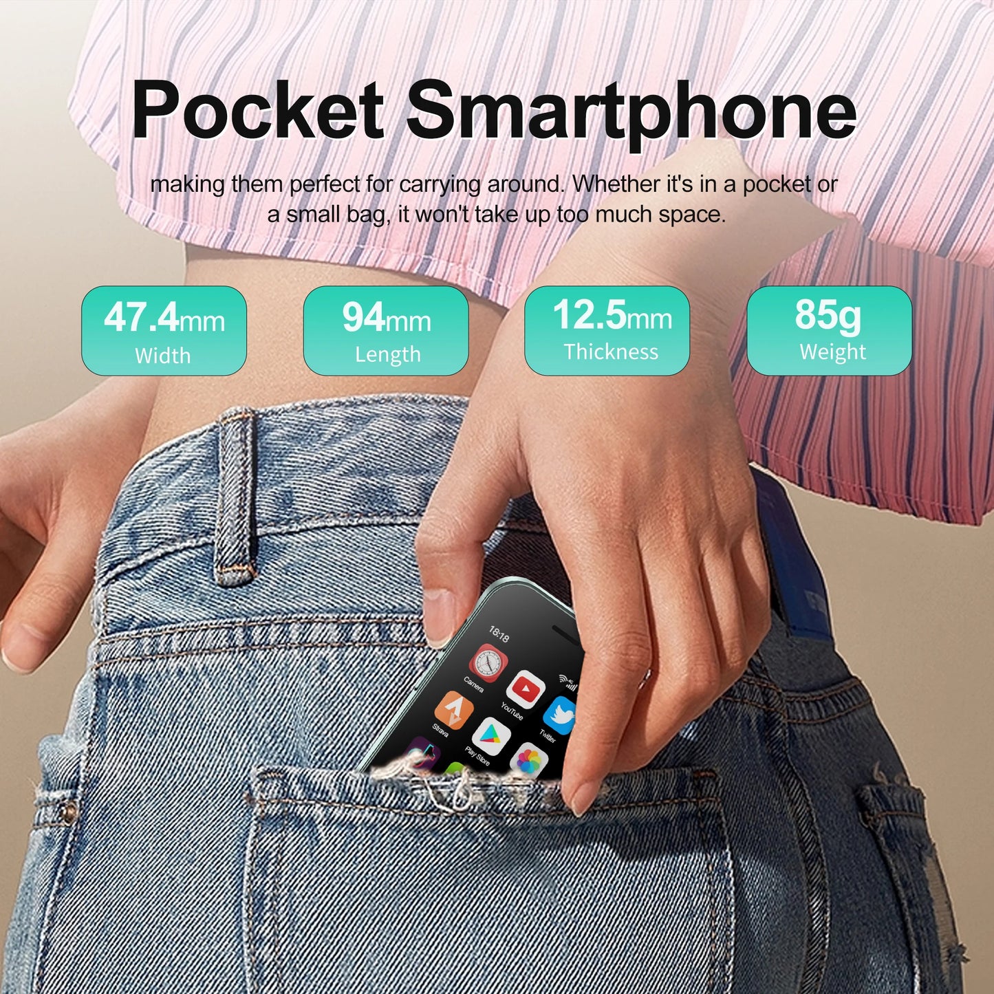 מיני טלפון חכם | Mini smart Phone