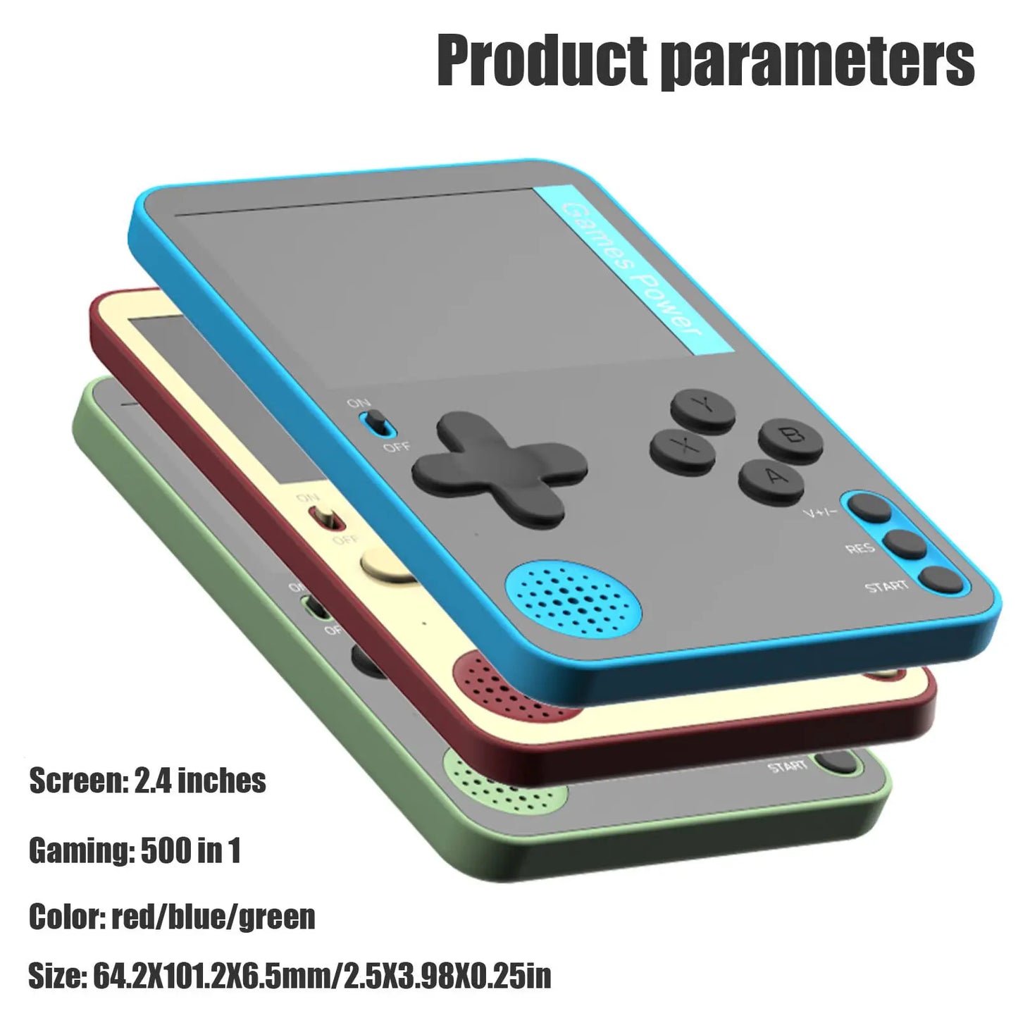 RetroPlay 500 – קונסולת משחקי רטרו