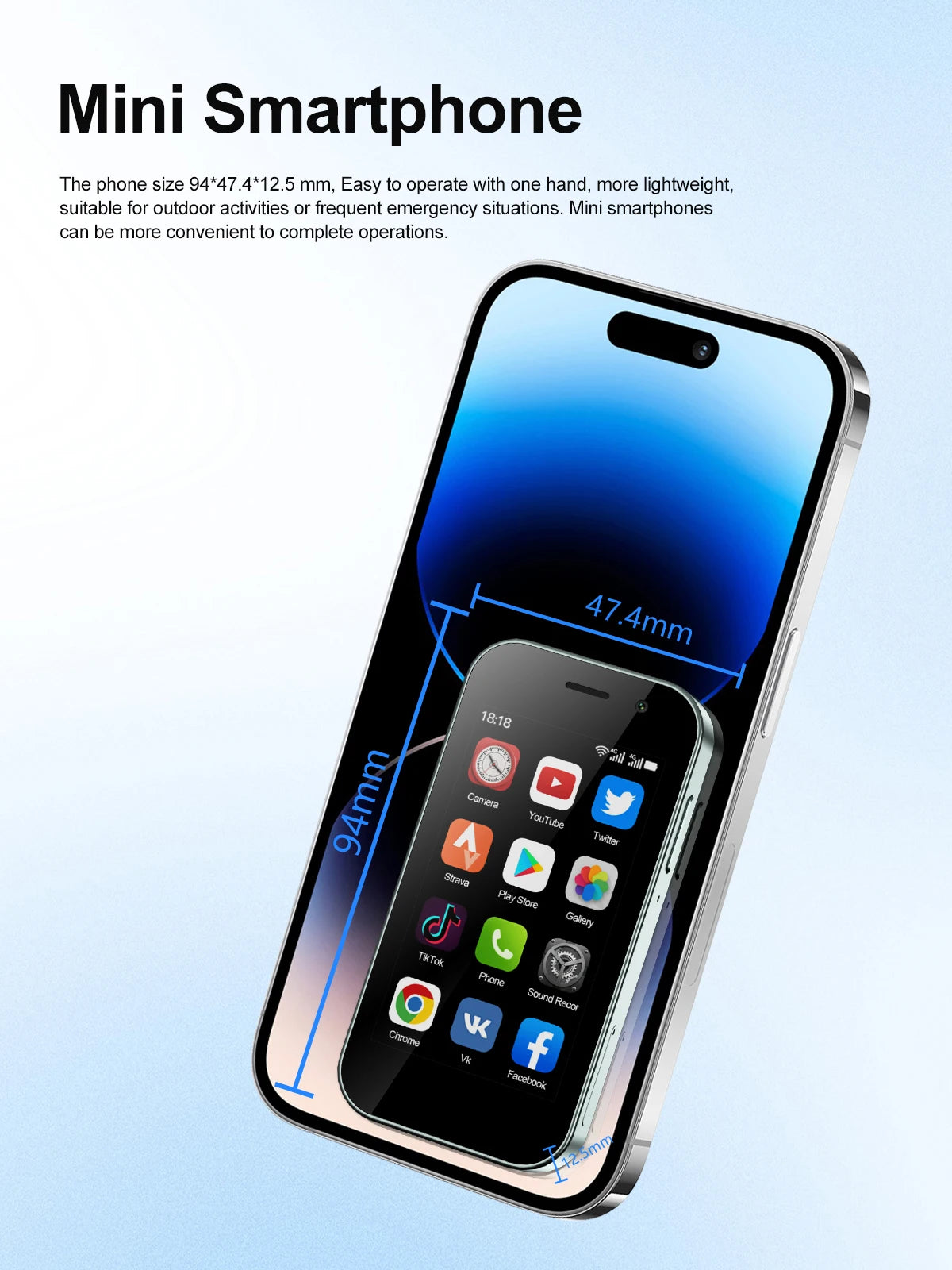 מיני טלפון חכם | Mini smart Phone